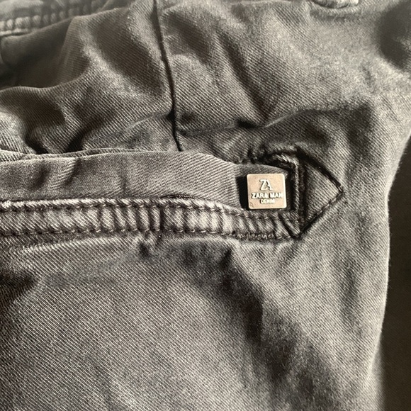 Zara men’s  black pants - Picture 8 of 9